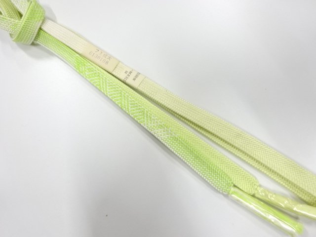 未使用品　正絹　手組帯締め